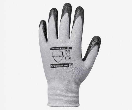 Schrumpf Latex Arbeitshandschuhe GripMaster Grey