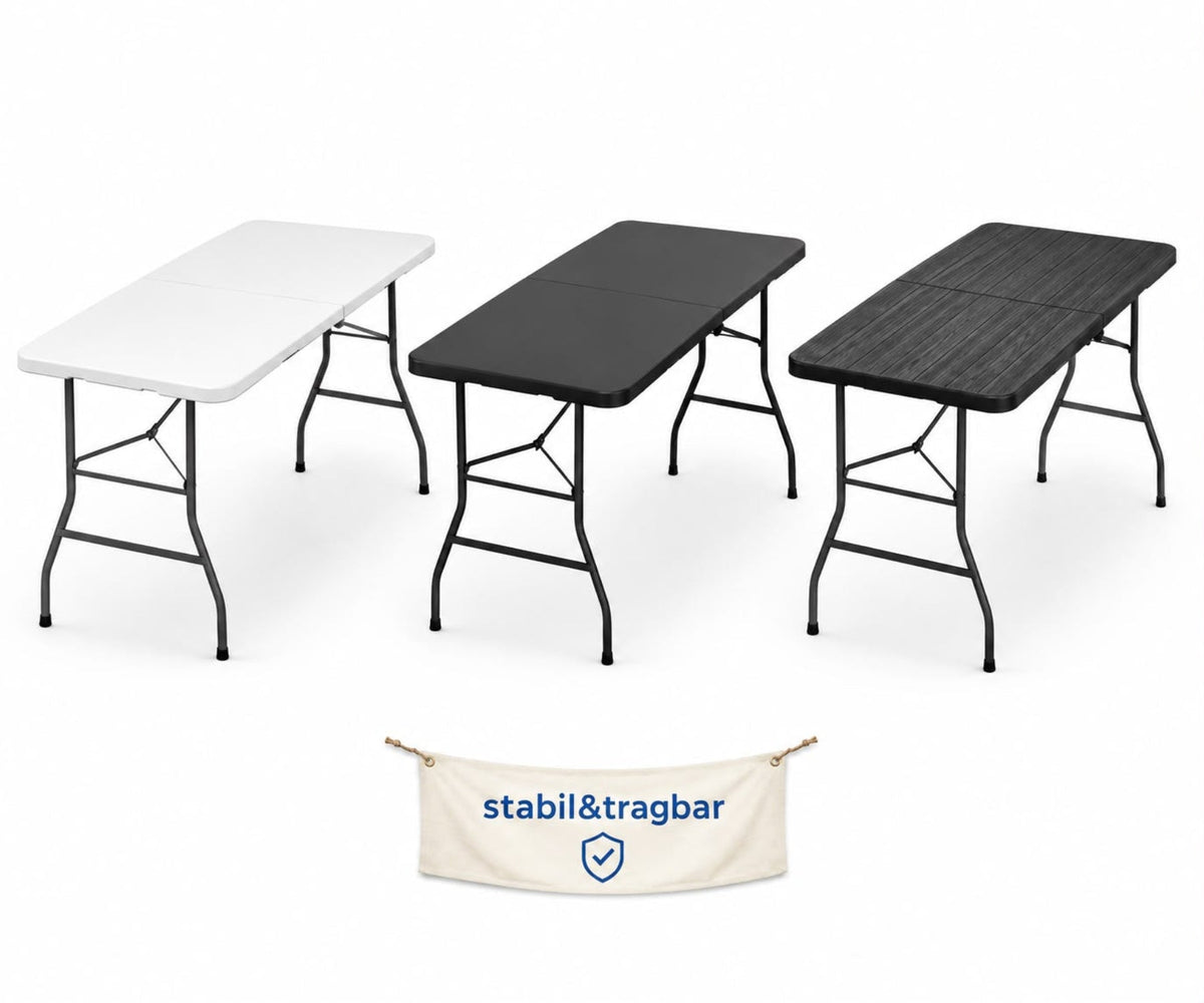 Neu im Sortiment: Unsere Outdoor Klapptische für Garten und Terrasse