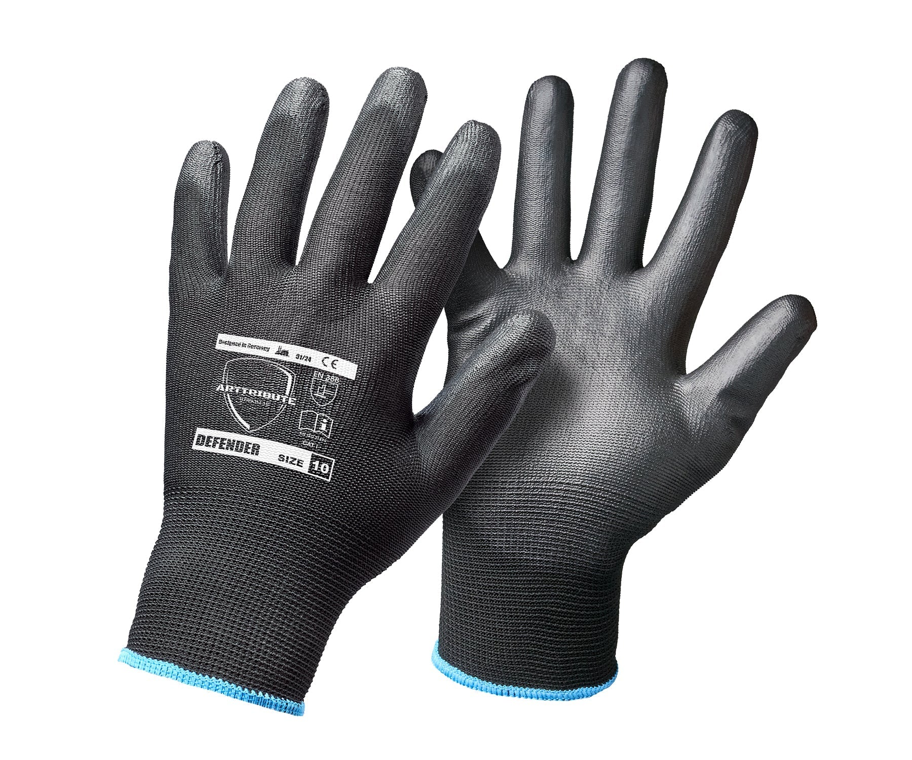 DEFENDER PU Montagehandschuhe – Präzision und Schutz für Feinmontage & Handwerk