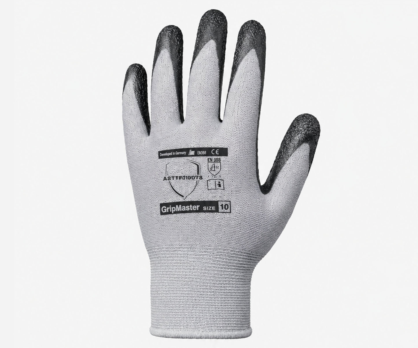 Schrumpf Latex Arbeitshandschuhe GripMaster Grey