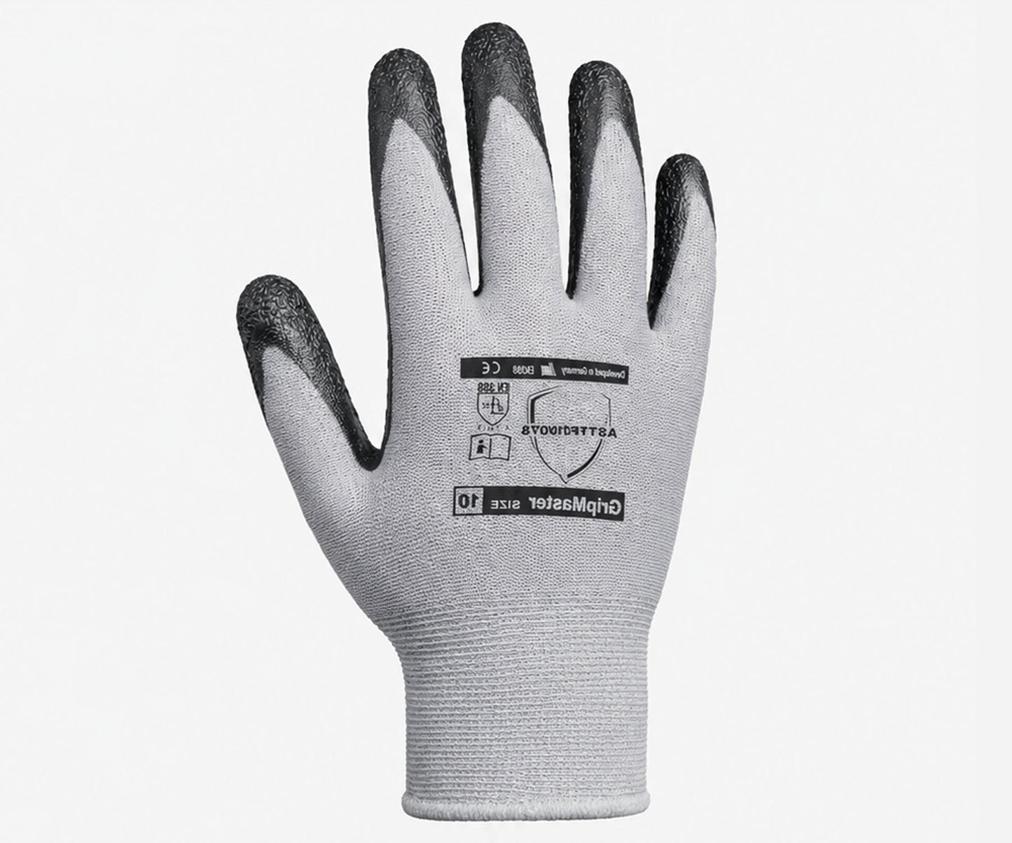 Schrumpf Latex Arbeitshandschuhe GripMaster Grey